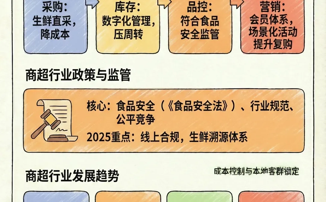 每天学习一个行业：商超