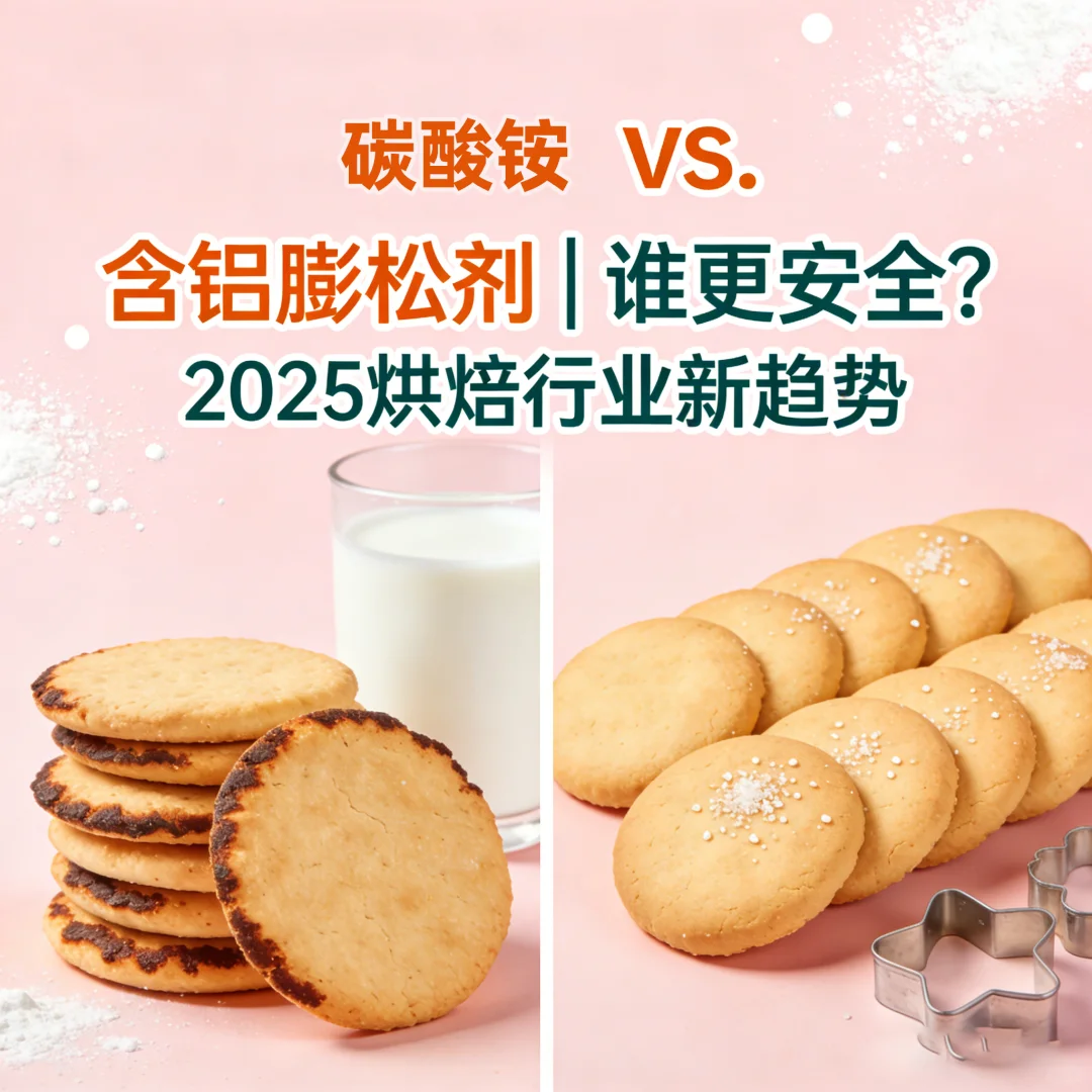烘焙业新宠:碳酸铵替代铝膨松剂,更安全!