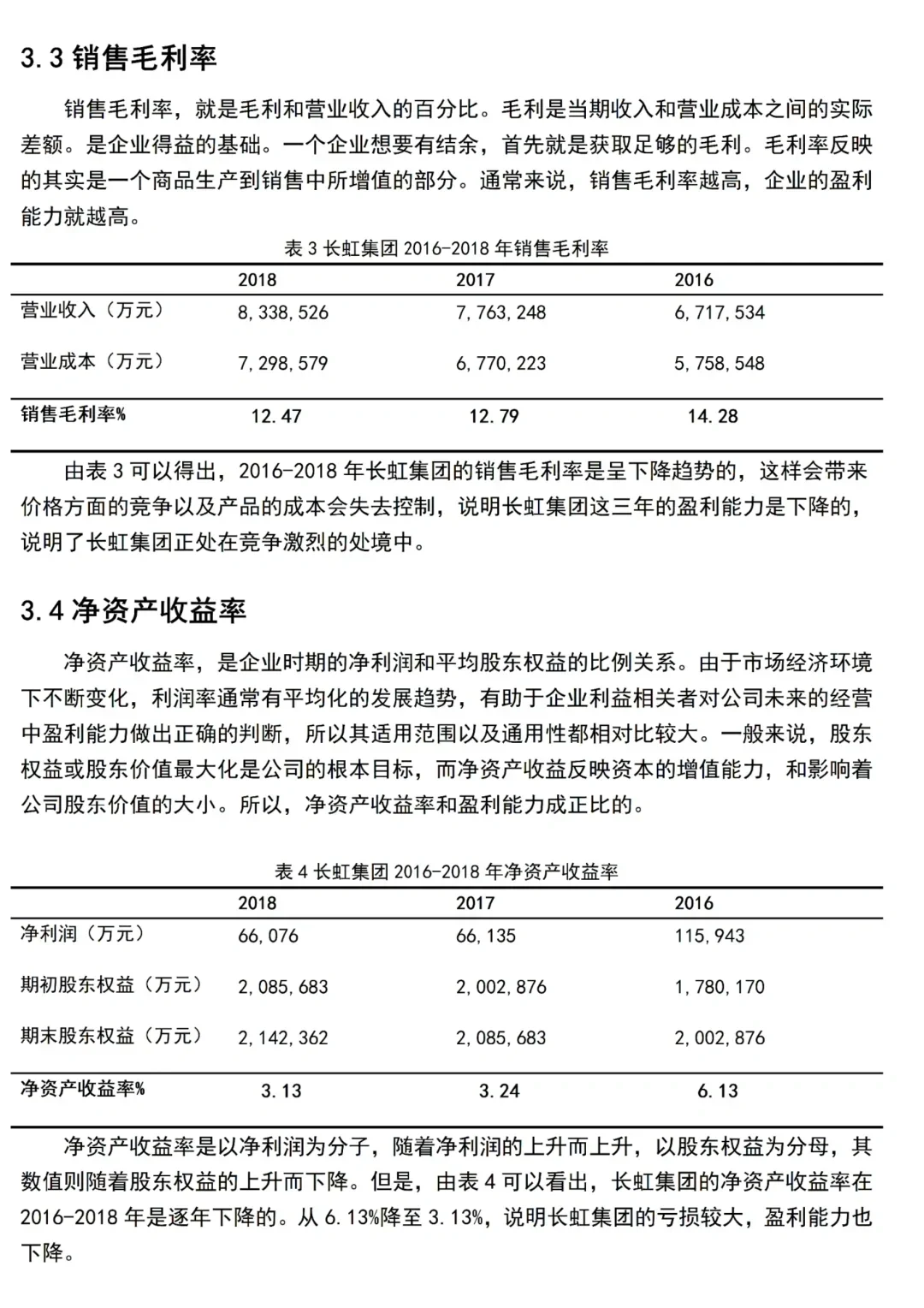 导师说这才是标准的盈利能力分析?