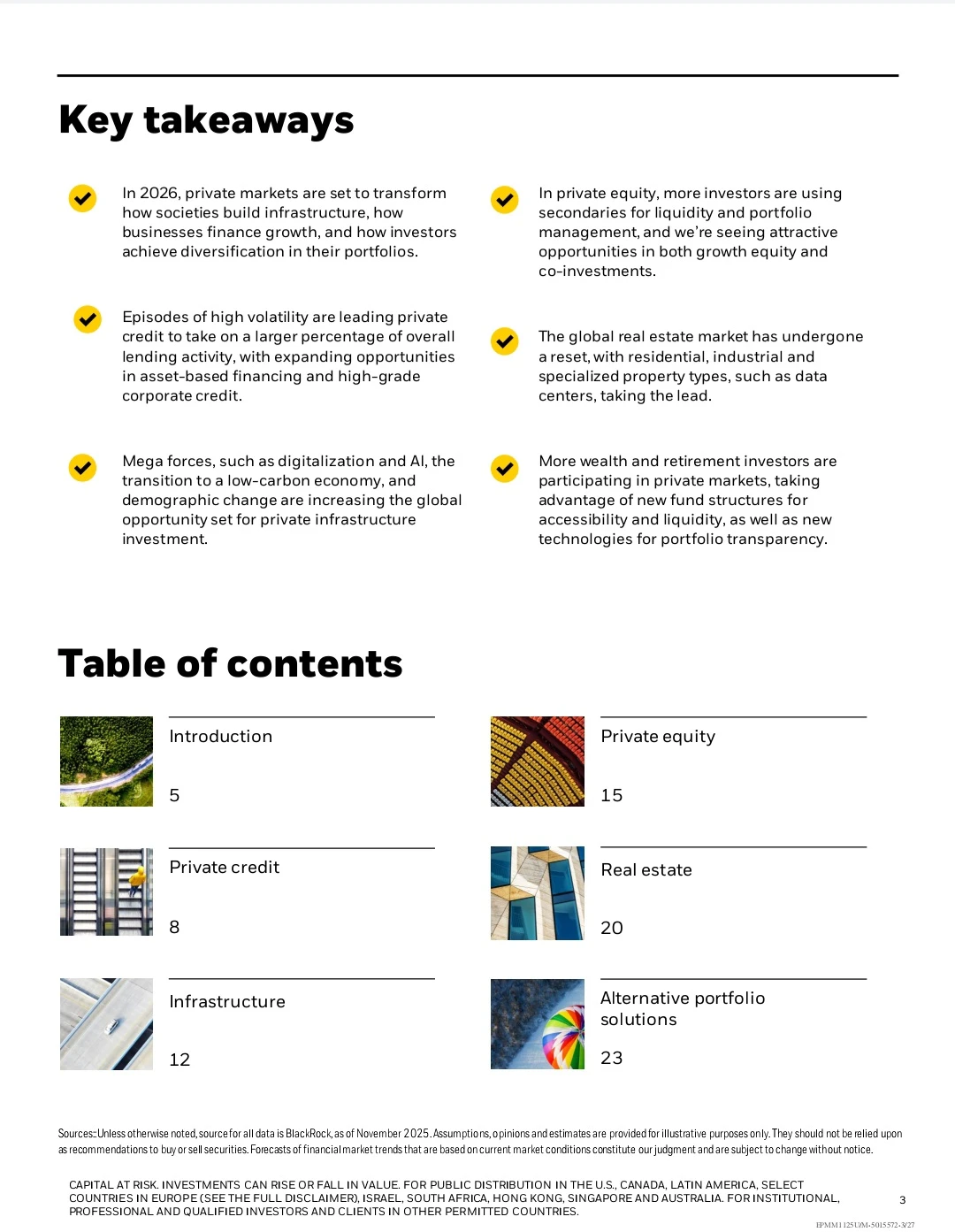 BlackRock贝莱德|2026年私募市场展望