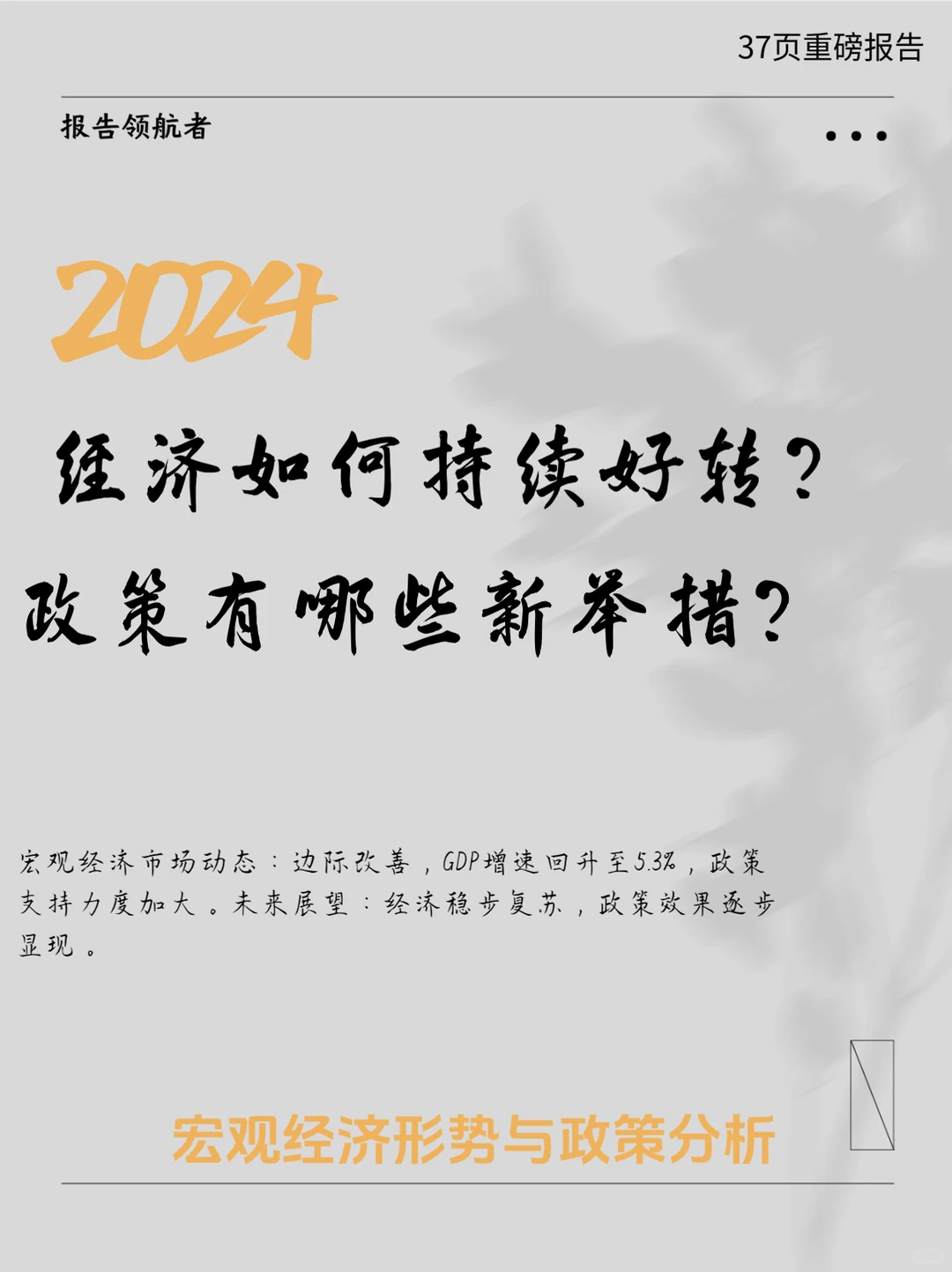 2025中国宏观经济展望