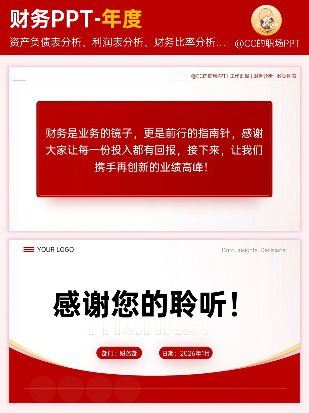 领导:你做的年度财务汇报也太全面了！