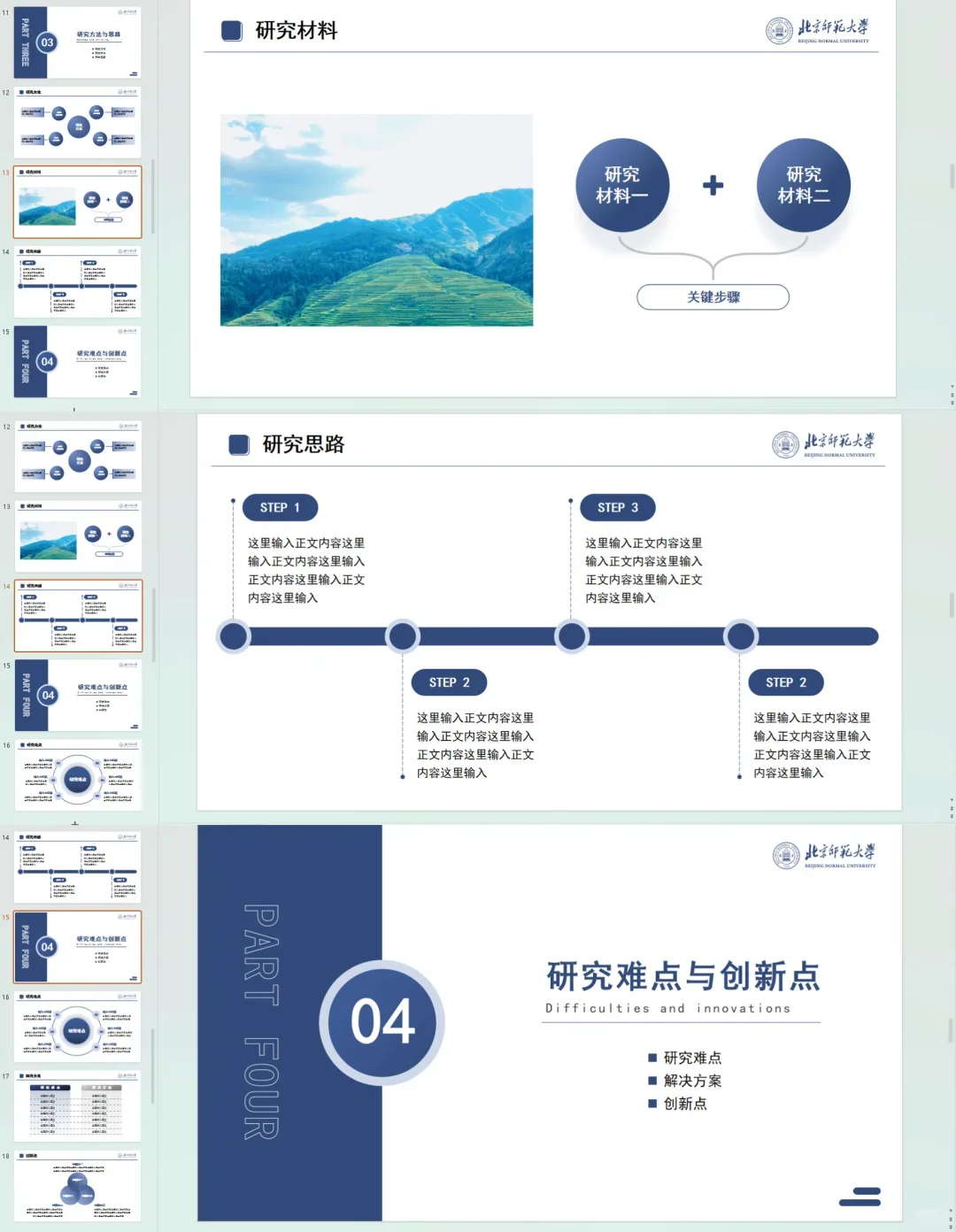导师都喜欢的组会ppt长这样