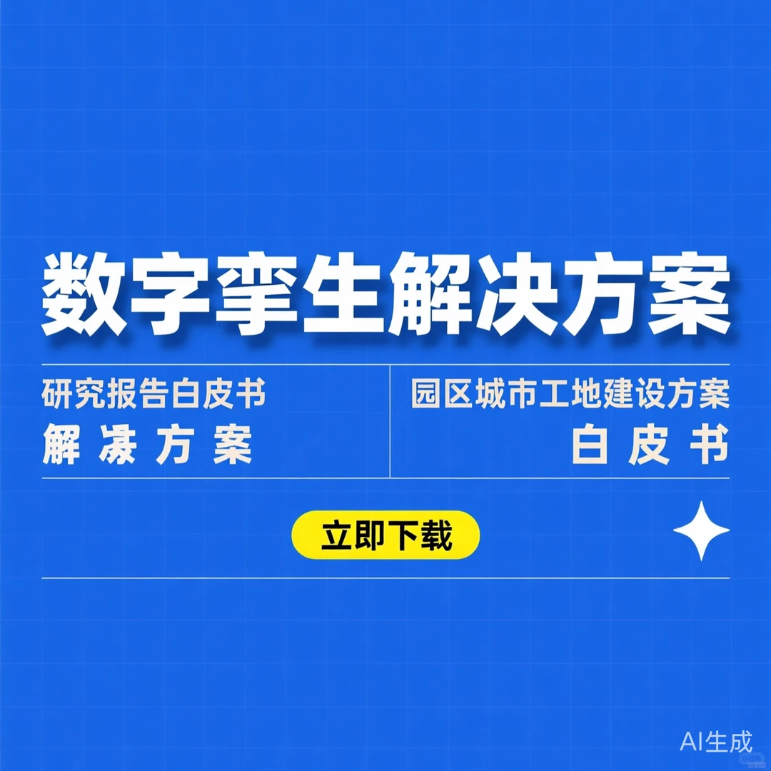 数字孪生方案|园区城市工地建设白皮书