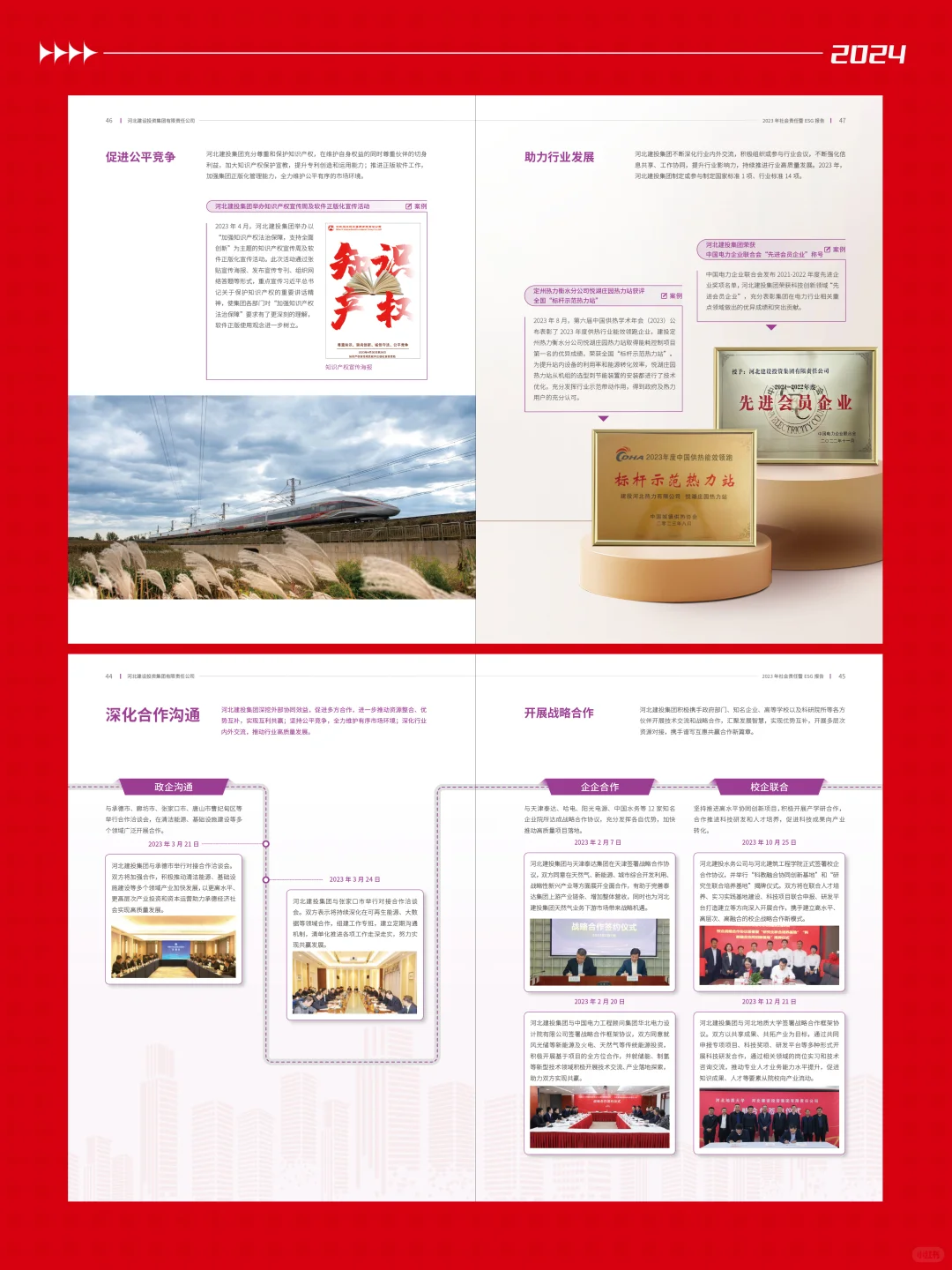 报告设计分享｜河北建投社会责任报告设计