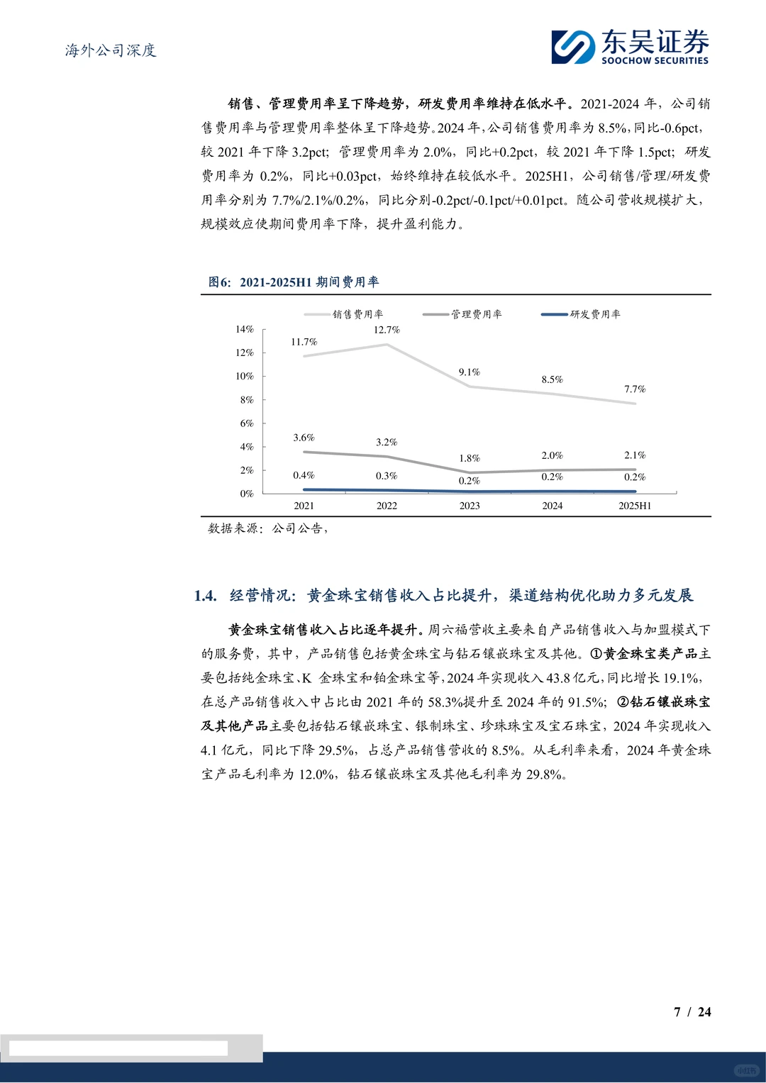 周六福-黄金珠宝品牌双轮驱动成长
