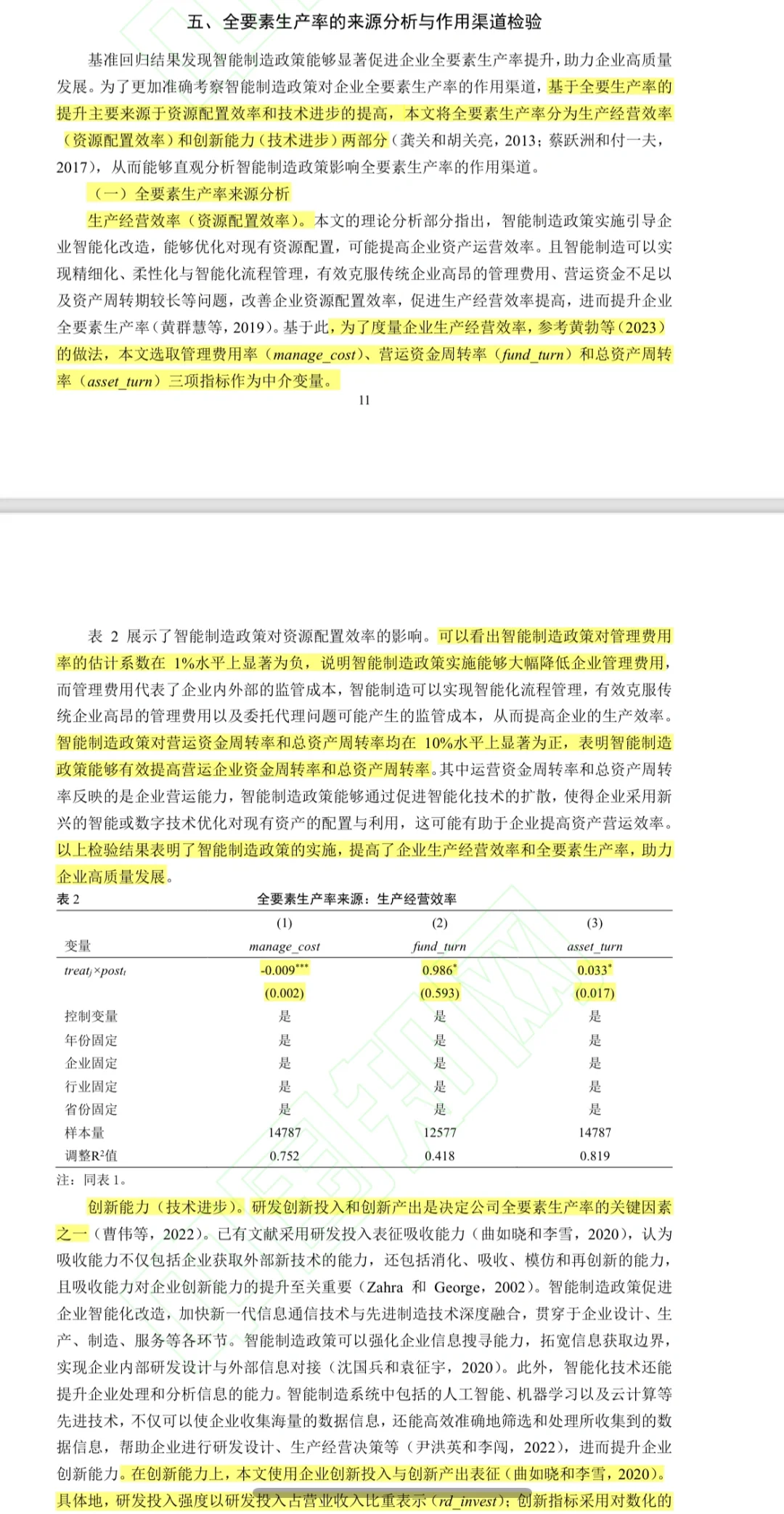 经管类最新高质量文献-企业高质量发展