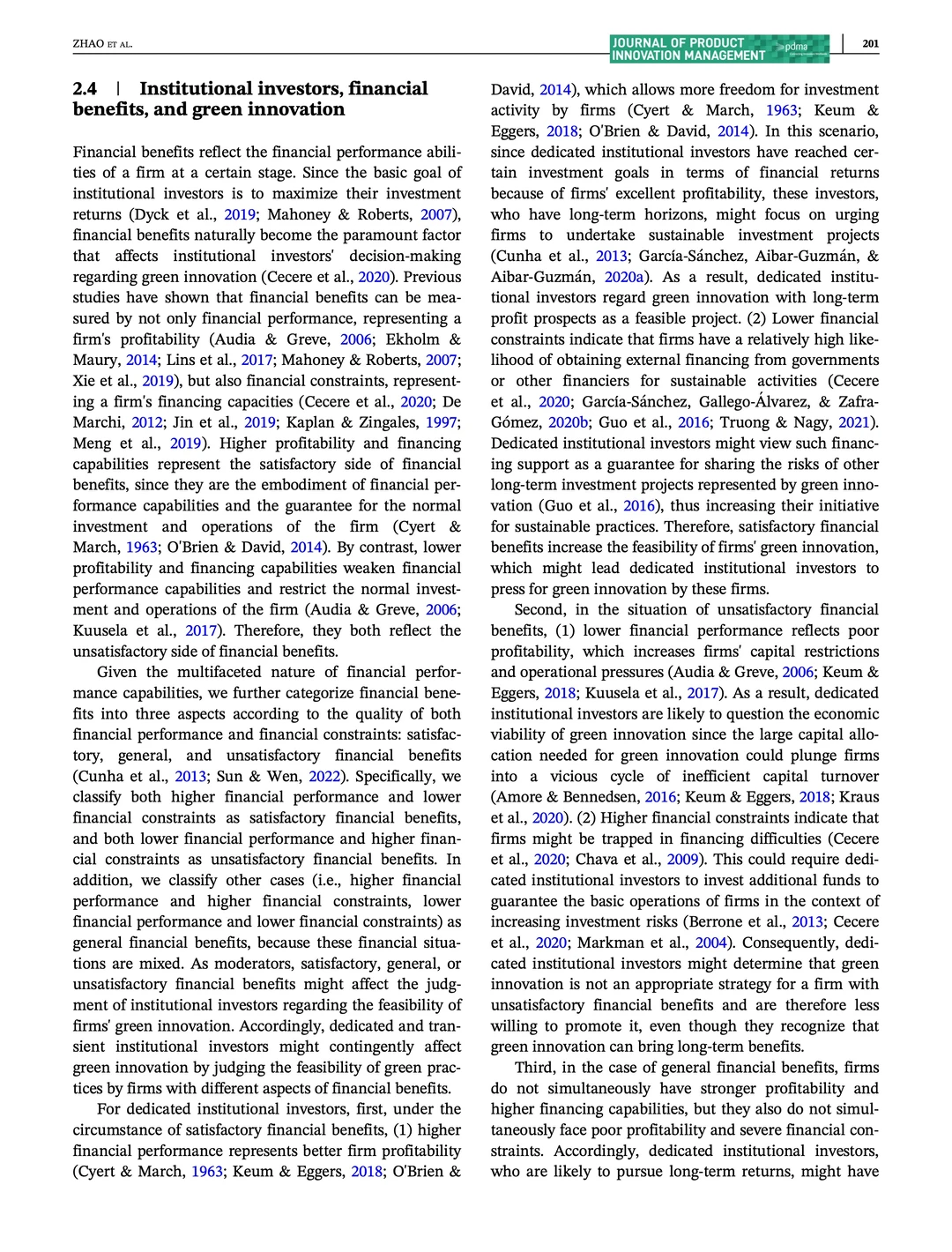 机构投资者对企业绿色创新的影响