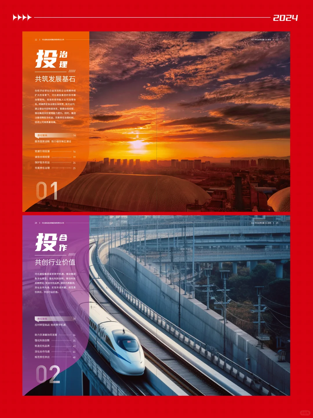 报告设计分享｜河北建投社会责任报告设计