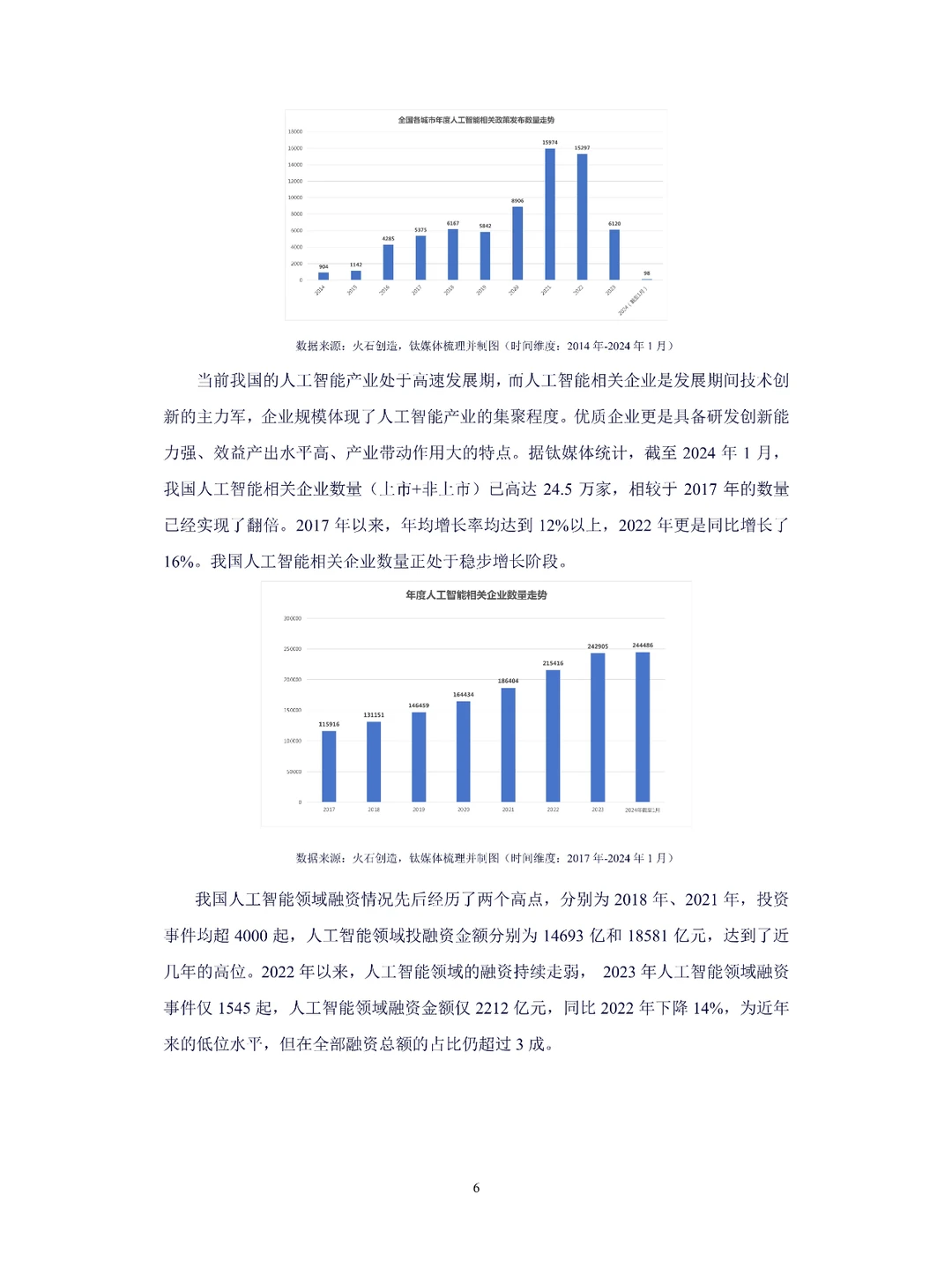 2024中国人工智能城市竞争力排行研究报告