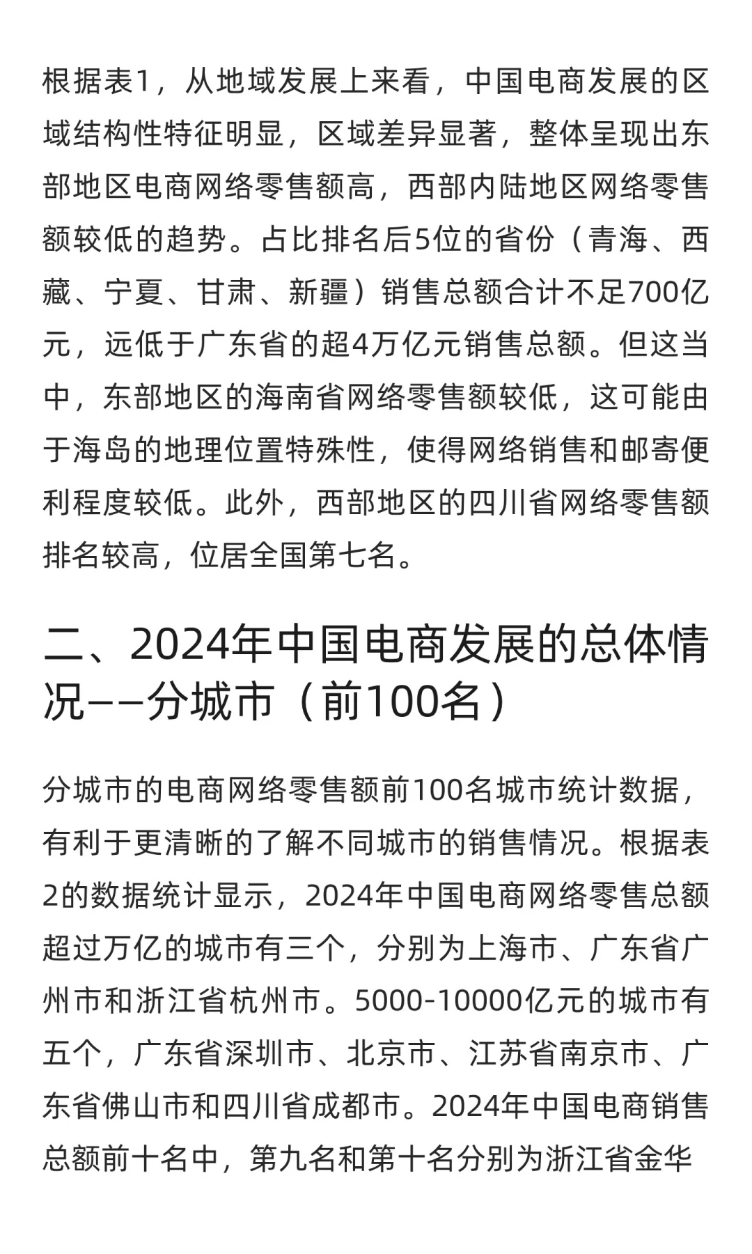 2024年电商发展简报