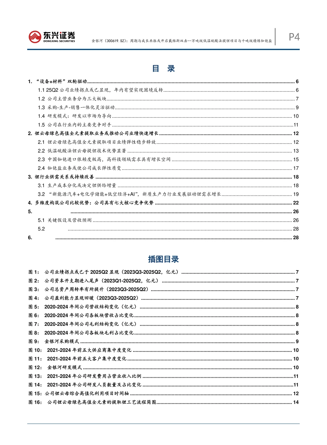金银河公司研究报告-提锂及精炼铷铯盐项目