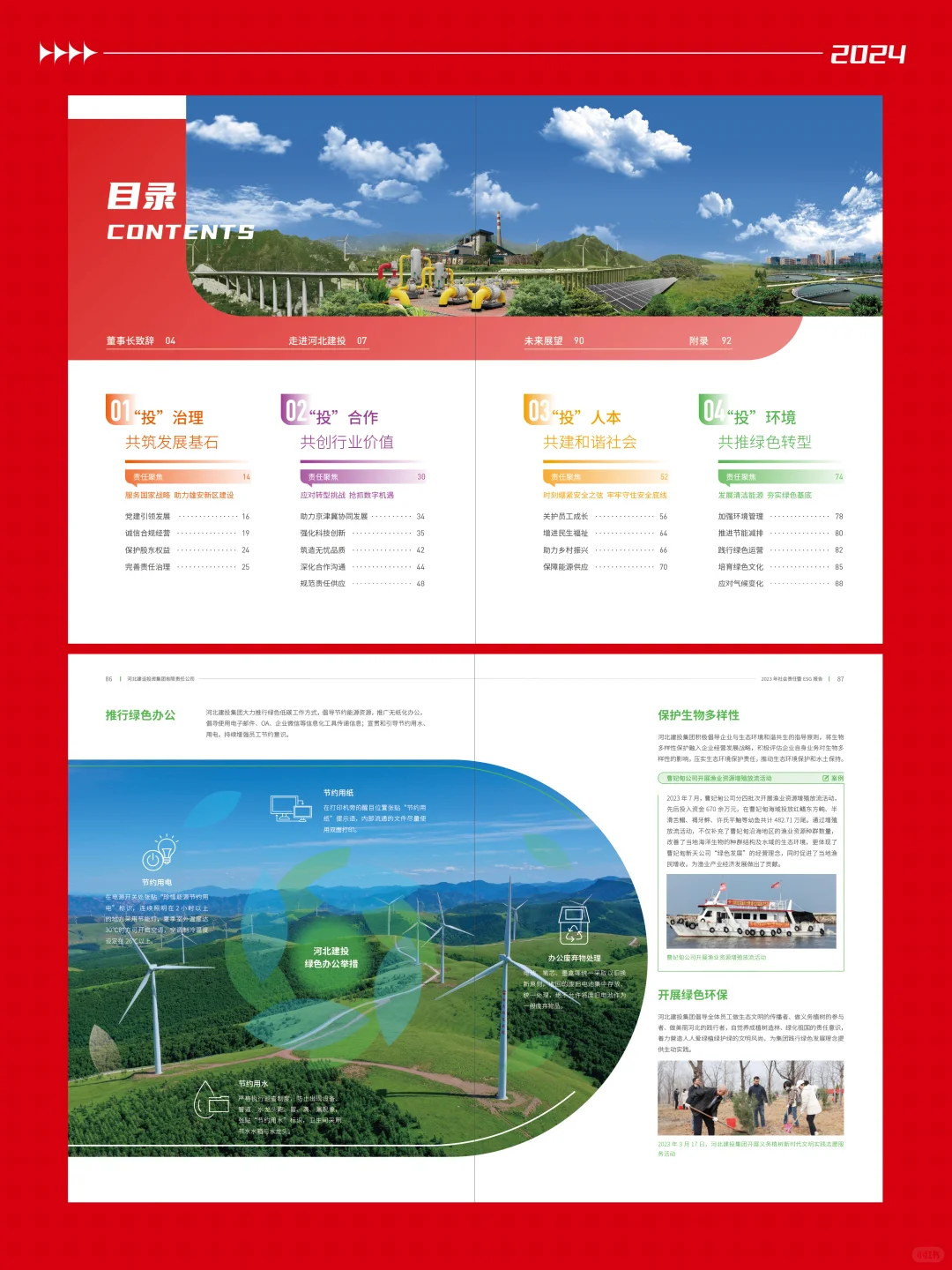 报告设计分享｜河北建投社会责任报告设计