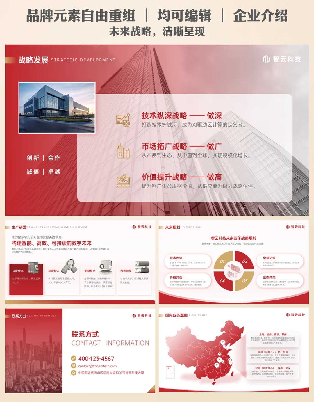 ppt高级模板多场景适用