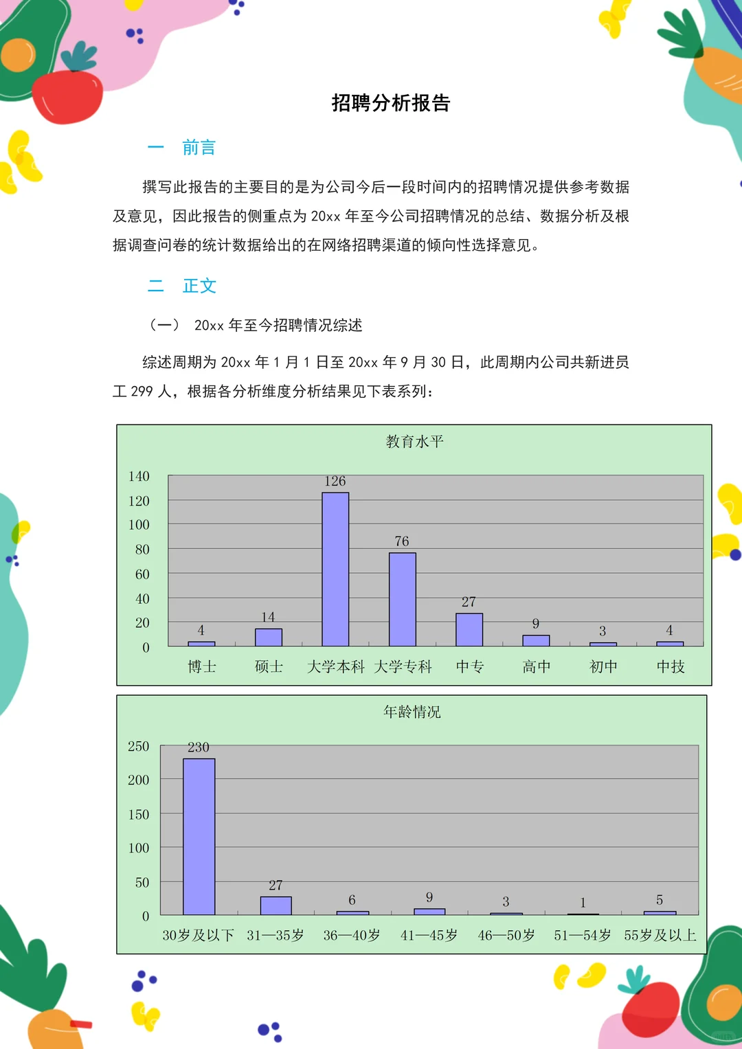 HR必备：招聘分析报告