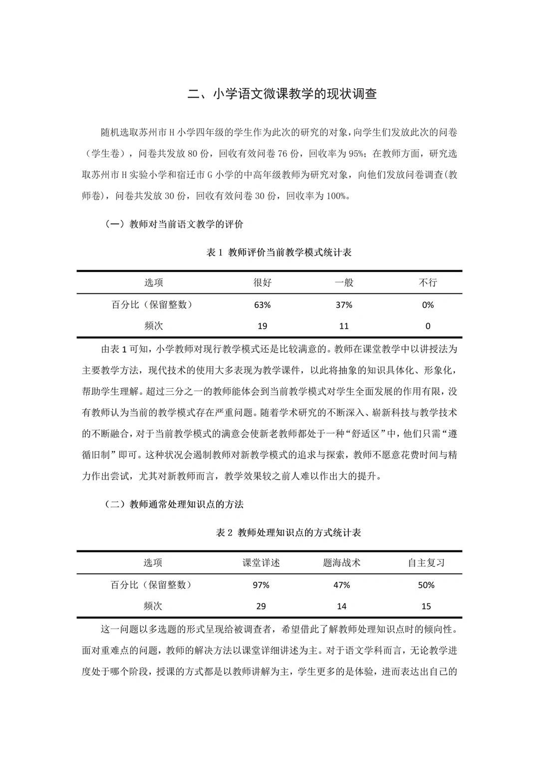 导师说可以一遍过的小学教育论文初稿