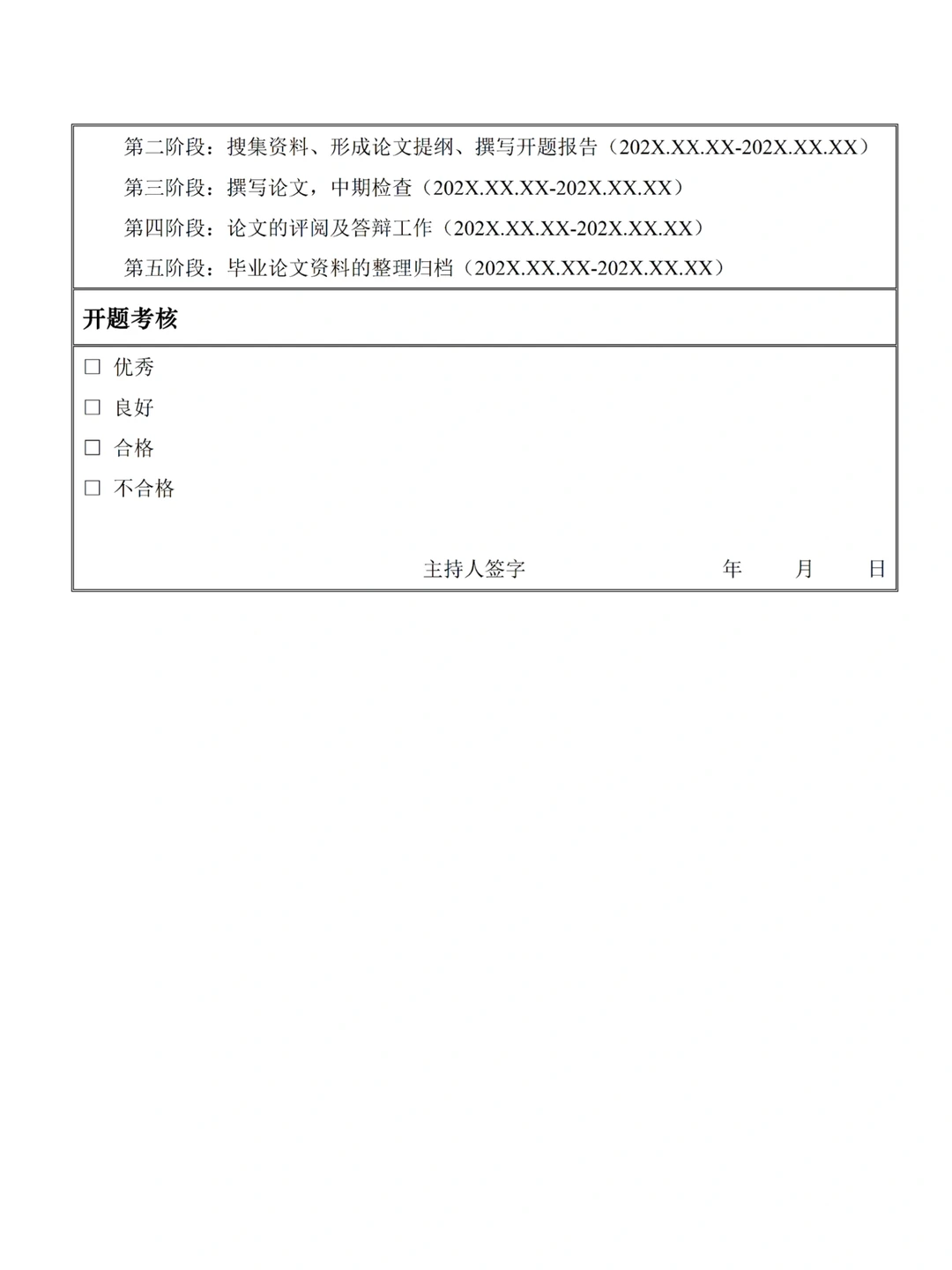 导师偷给的模板,有它审计学开题报告很简单