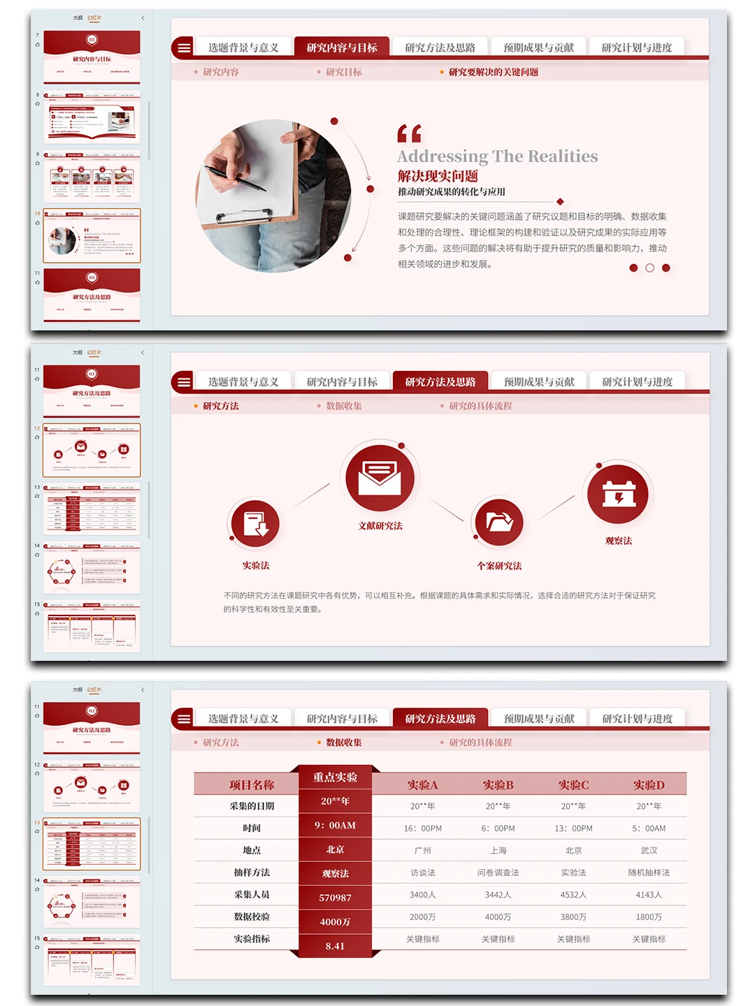 导:这才是我喜欢的开题答辩PPT