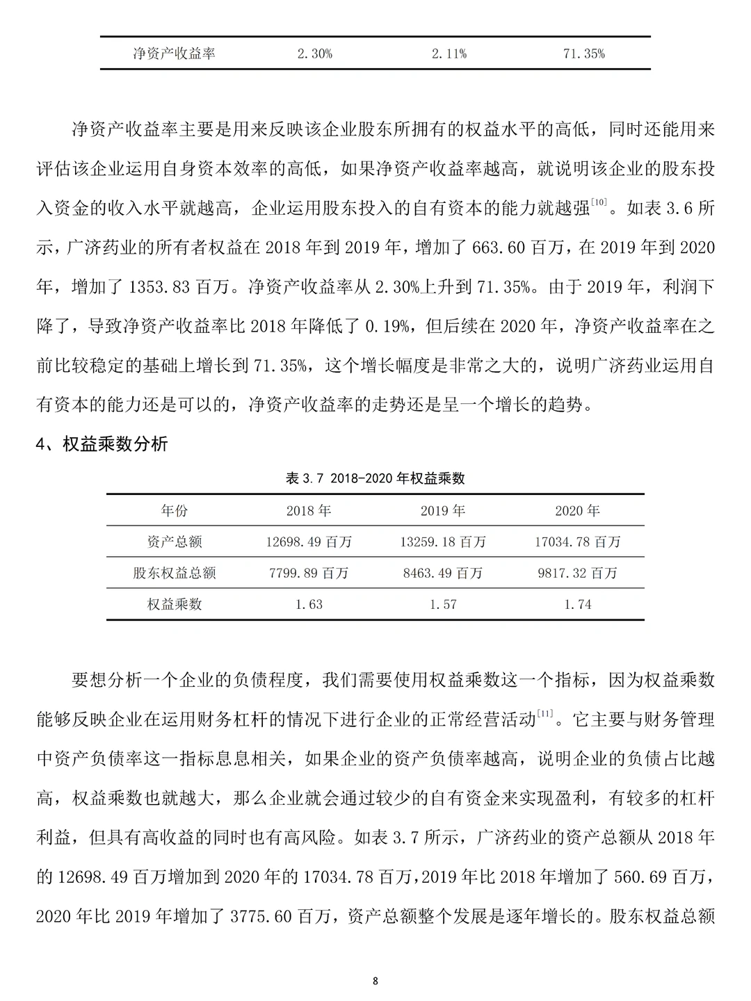 导师夸爆的杜邦分析法论文范文☑️
