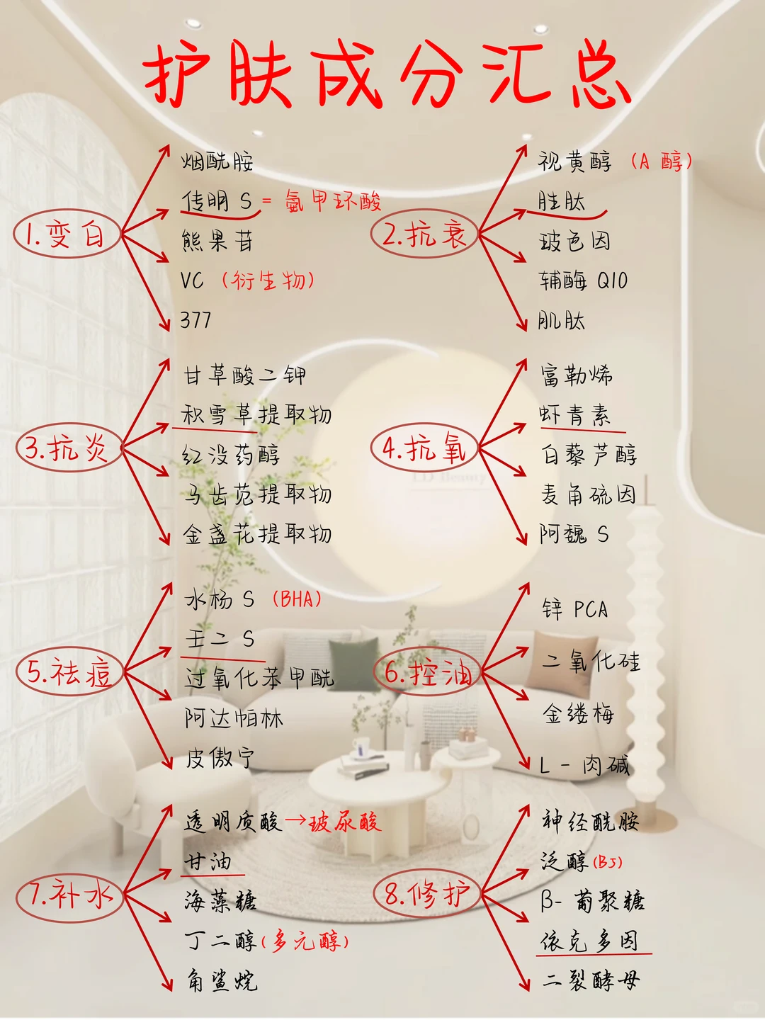 美容师必背！这些护肤成分一定要知道❗️