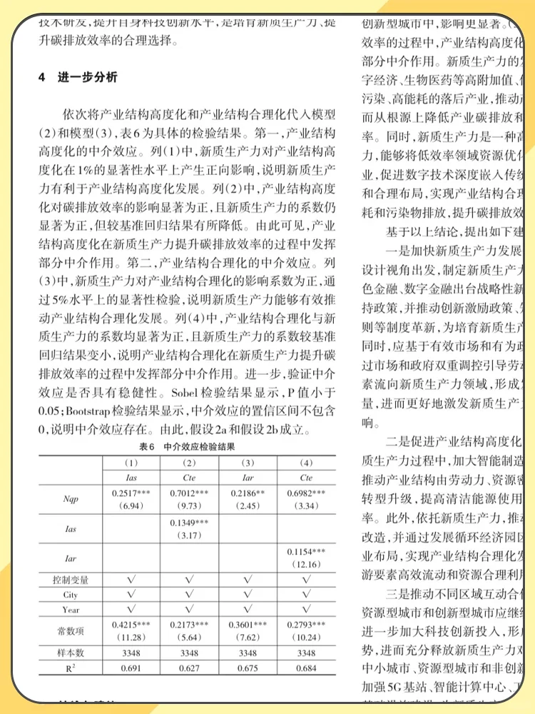 这个实证分析超?!新质生产力必看