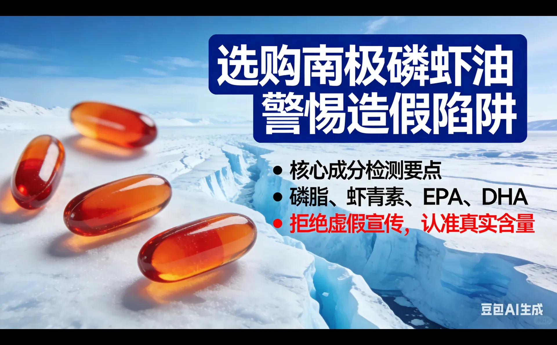 触目惊心!某堂南极磷虾油磷脂含量实测为0