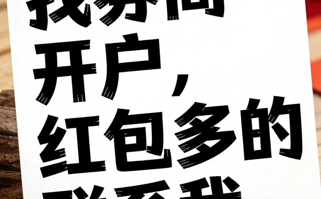 有没有红包1500以上的券商