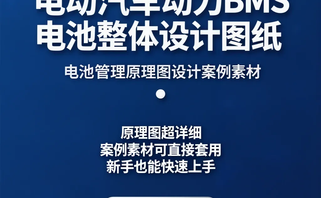 BMS电池设计案例|动力系统原理图