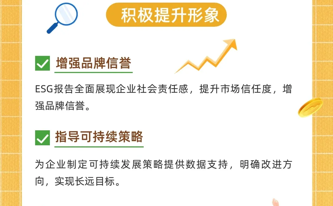 ESG报告对企业的作用