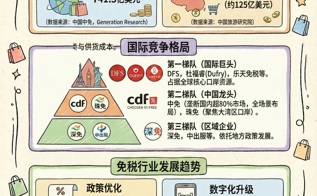 每天学习一个行业：免税