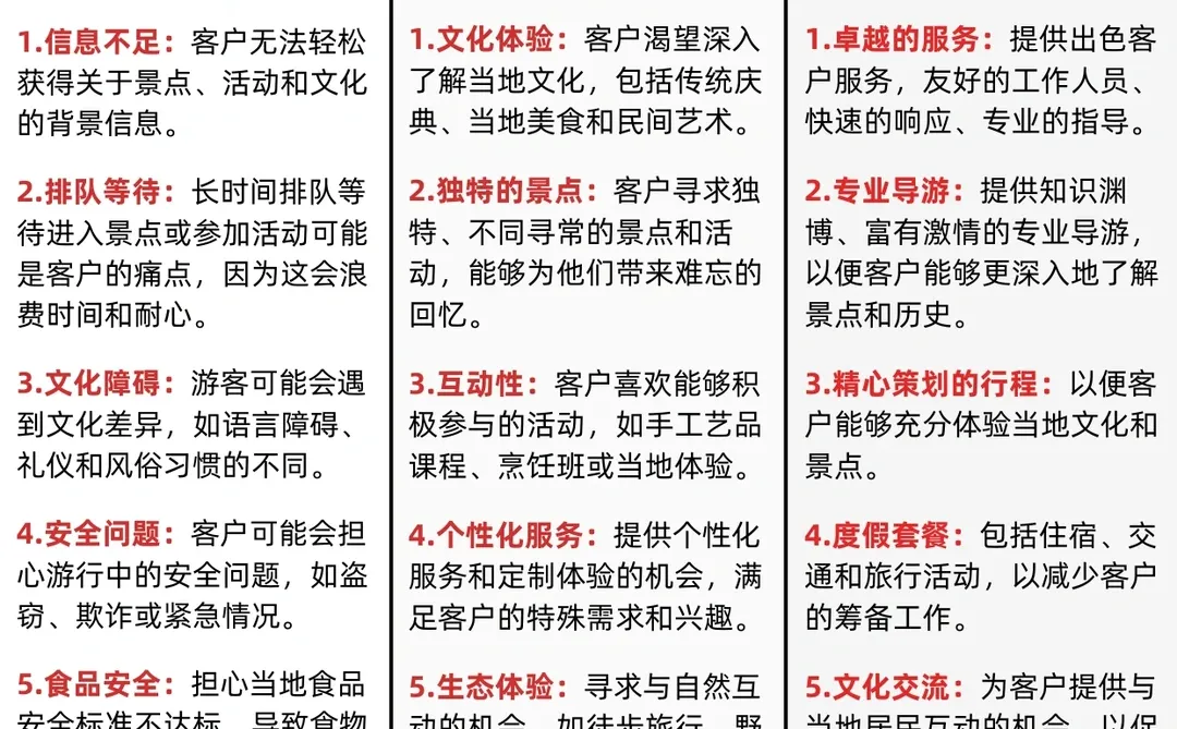 旅游业获客，如何抓住用户痛点、痒点、爽点