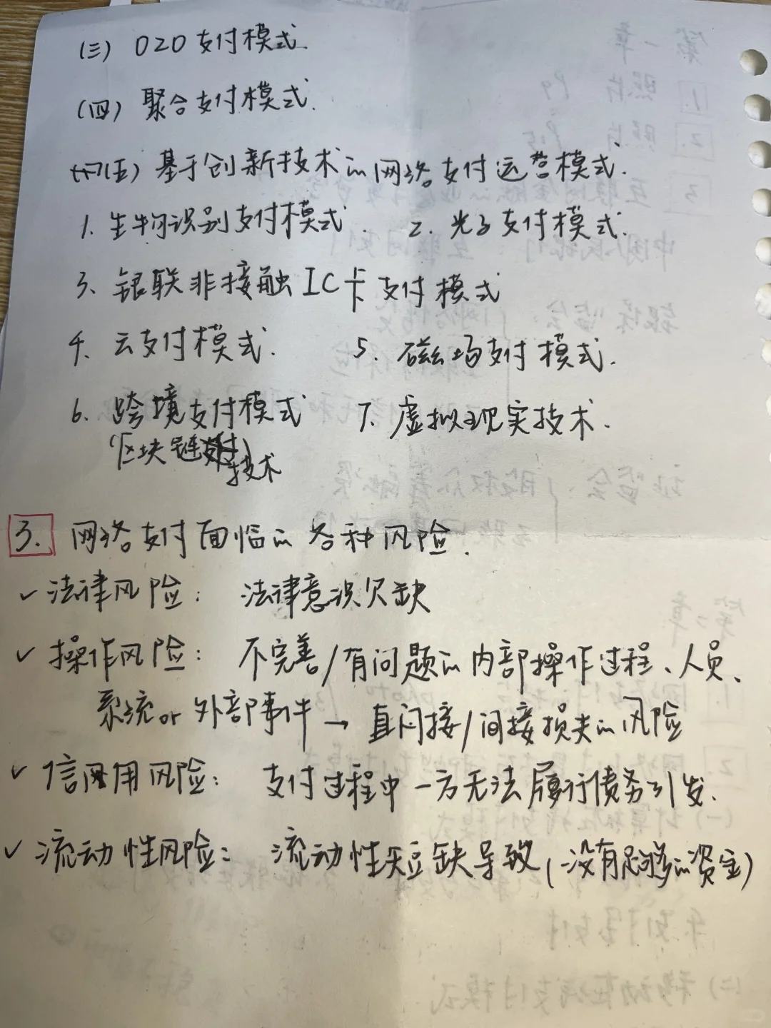 互联网金融考试重点