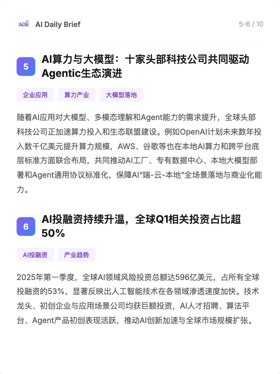 ⚡ AI 今日简报 - 2025年12月12日