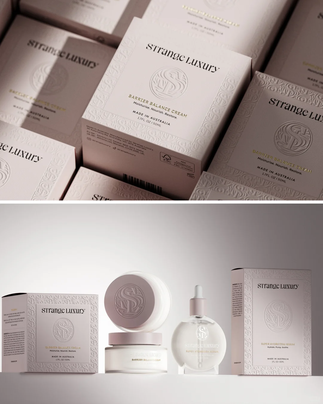 Strange Luxury护肤品|包转设计