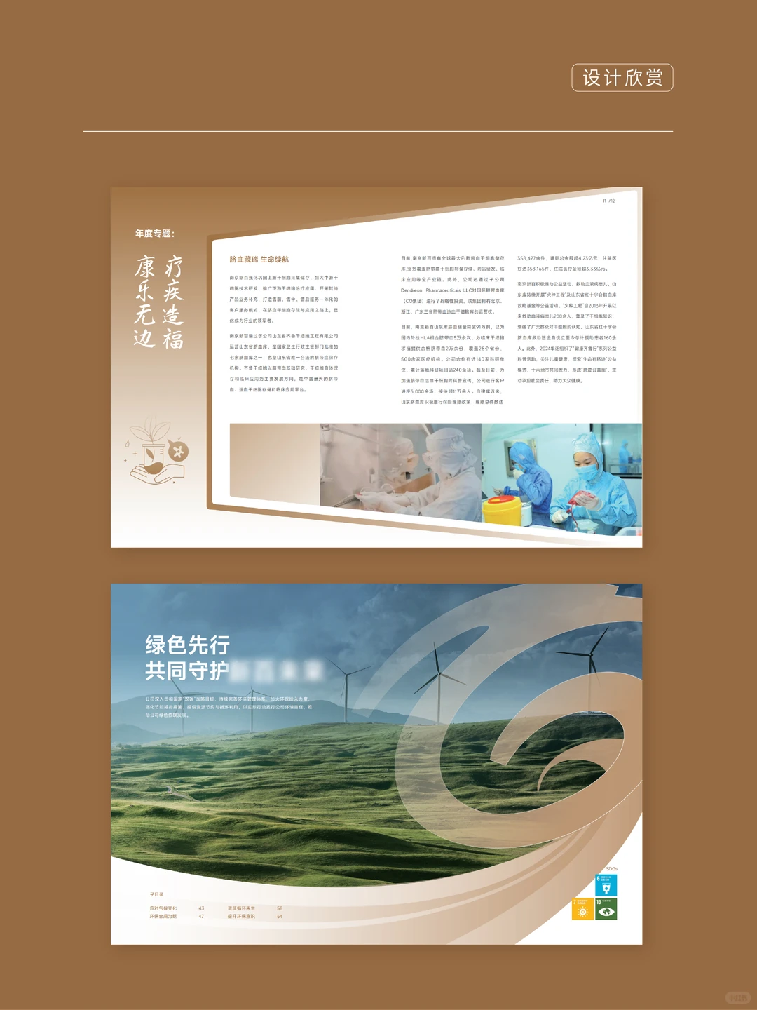 原创ESG画册设计欣赏