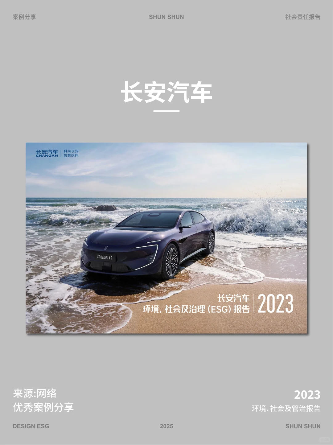 ESG报告设计案例分享-长安汽车2023