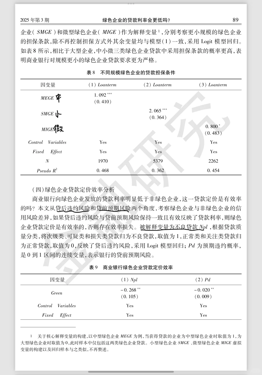 每日文献?｜绿色企业的贷款利率会更低吗？