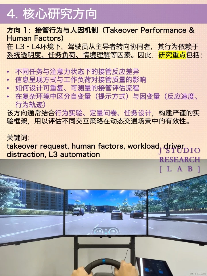 自动驾驶 × 人机交互前沿研究方向解读