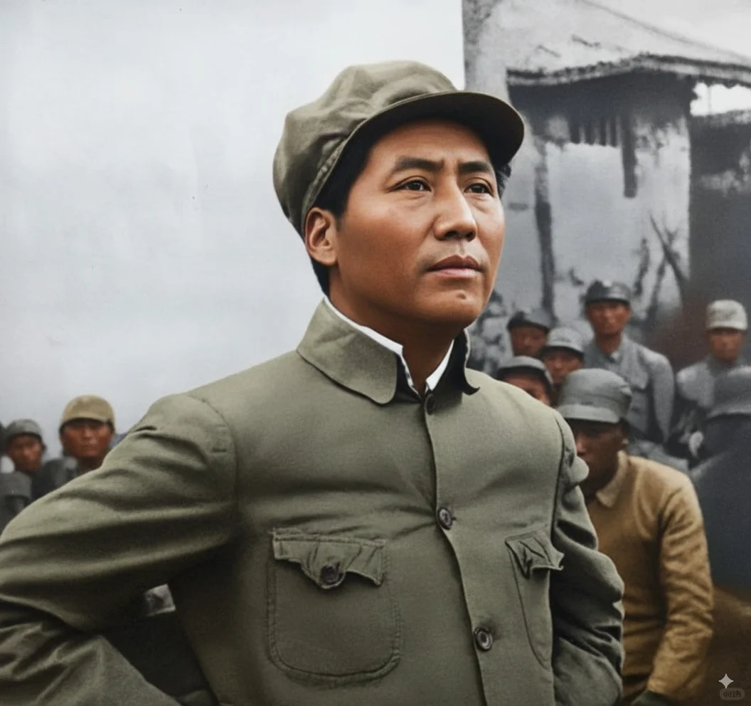 抗战时期老照片AI修复