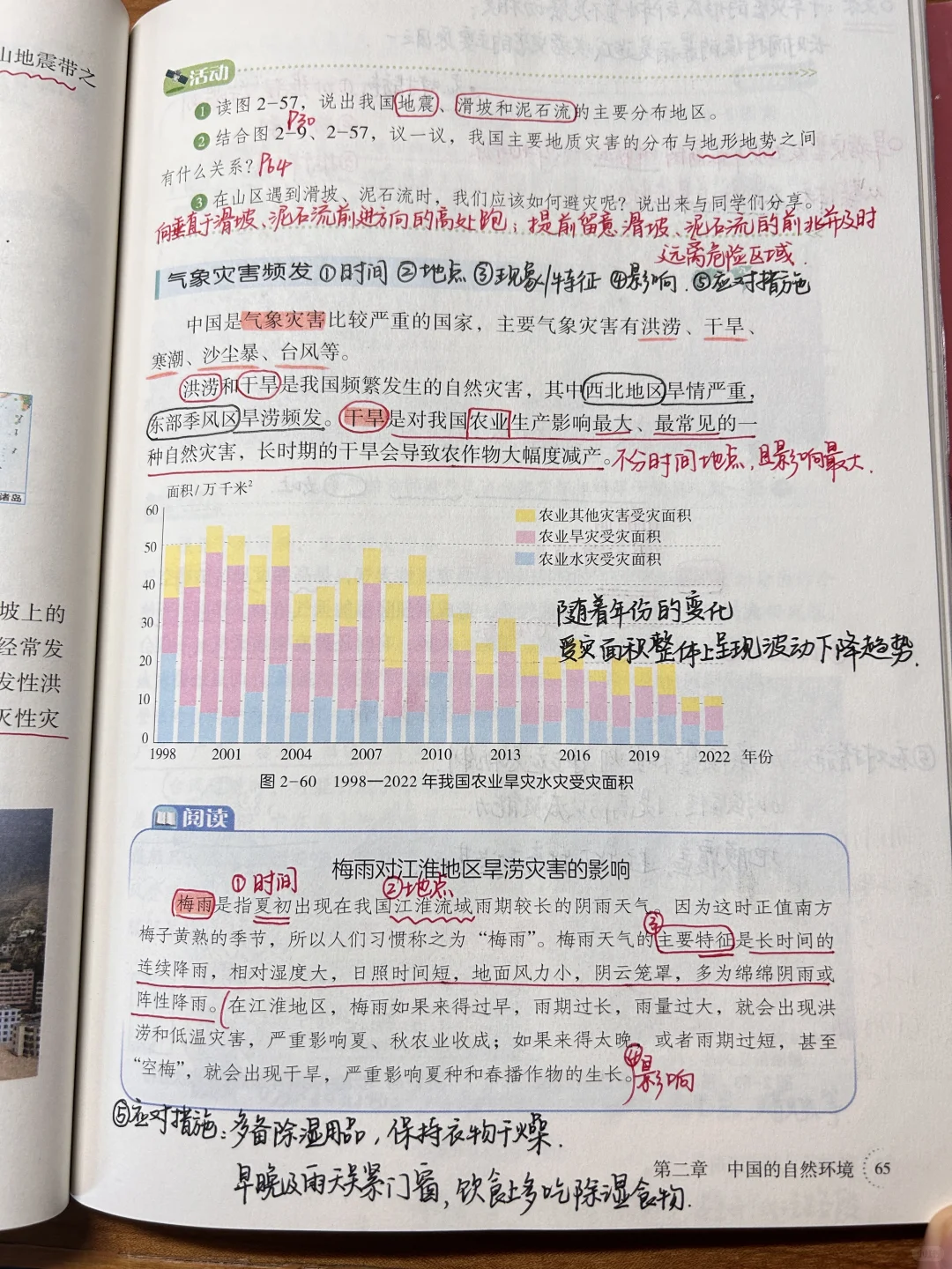 新湘教版 中国的自然灾害?