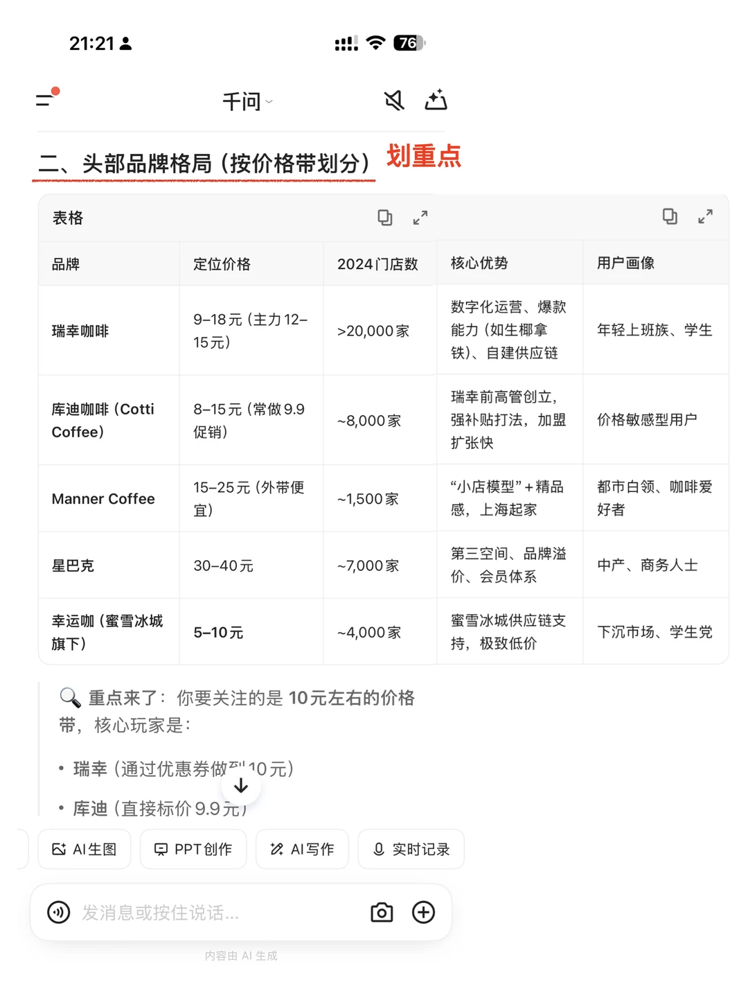 ?试了下用AI做竞品分析,惊到我了