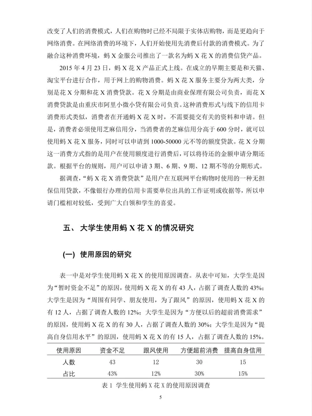 会计学（函授）消费信贷——以蚂X花X为例