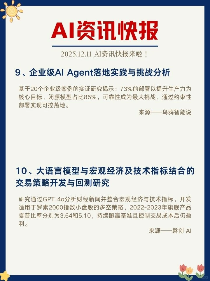 ✨12月11日 AI资讯快报来啦！