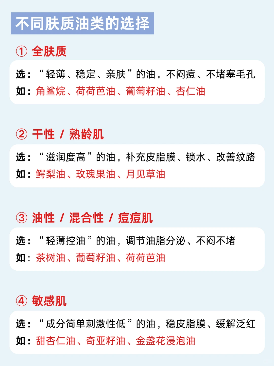 以油养肤原来可以这样用‼️美容师必看