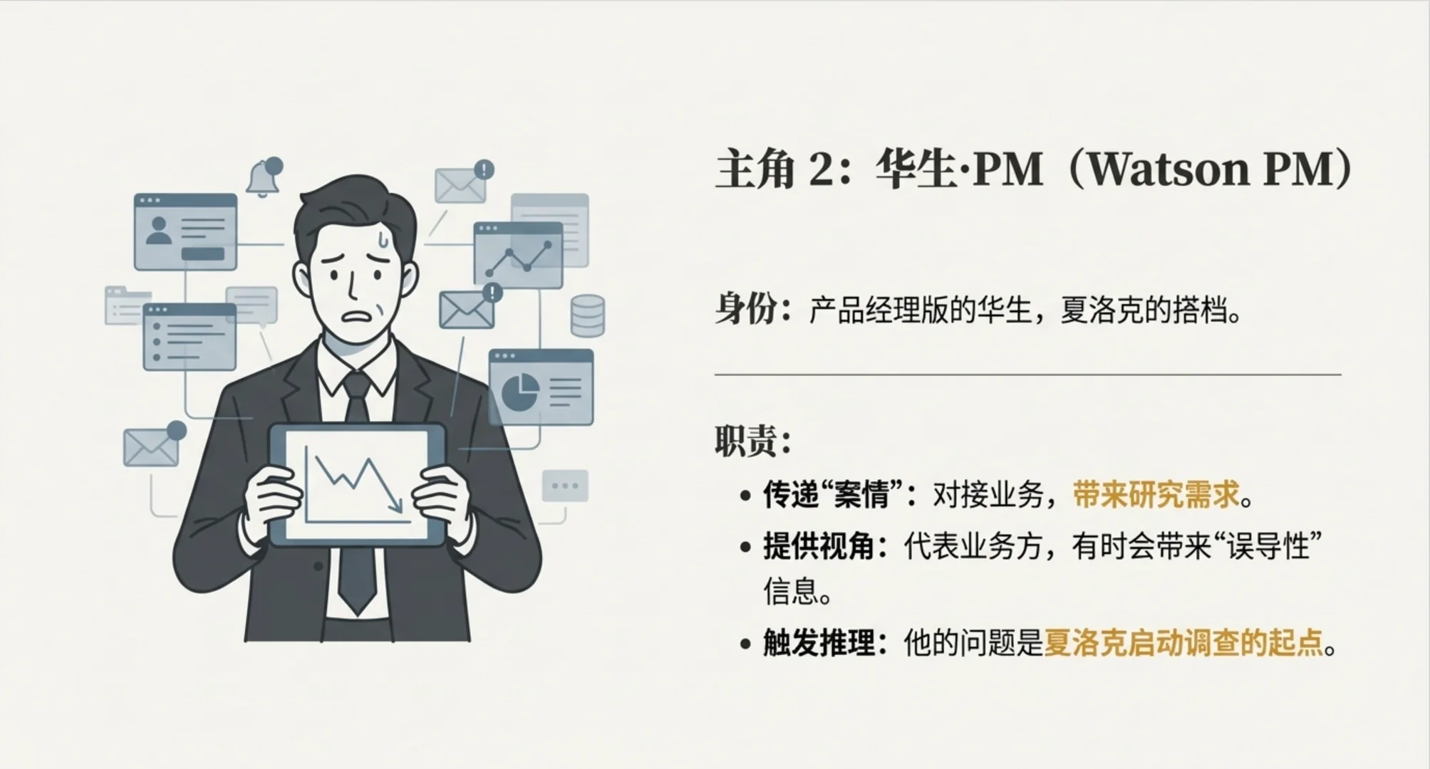 神探夏洛克·用户研究第一集：接案