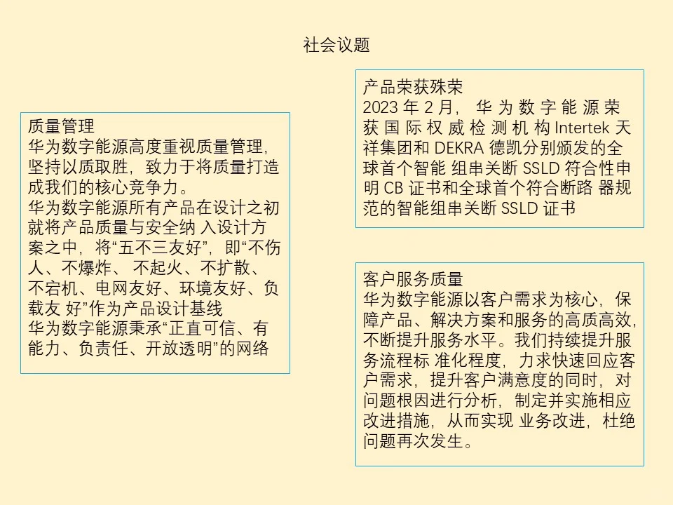 精读 ESG 报告：NO3 华为数字能源