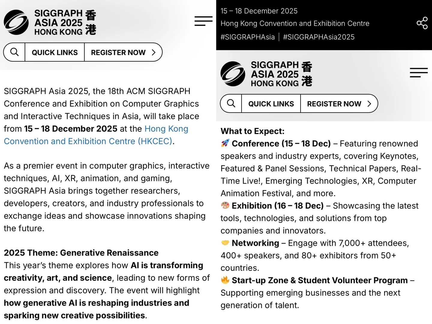 圈内人才懂的顶会!SIGGRAPH Asia 2025!
