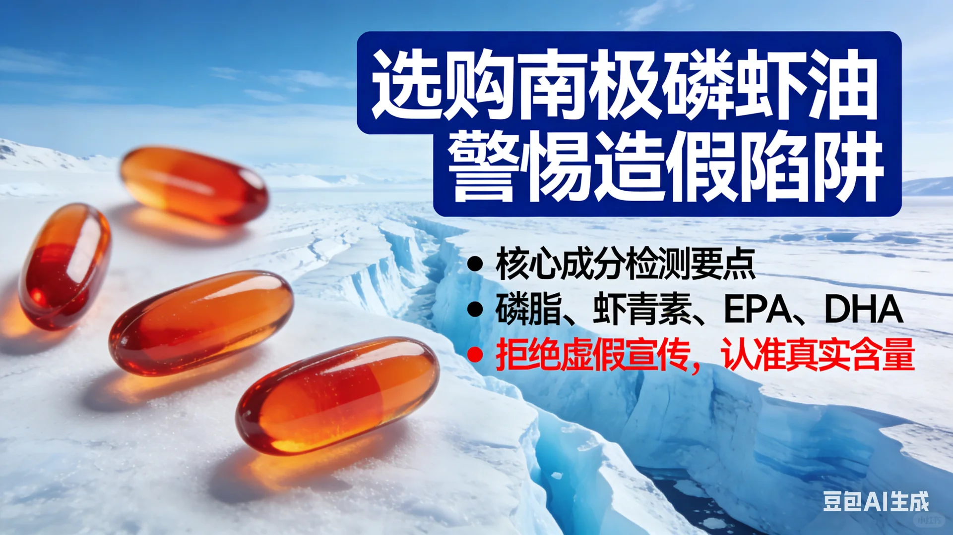 触目惊心!某堂南极磷虾油磷脂含量实测为0