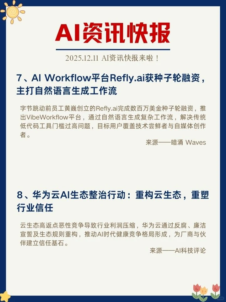 ✨12月11日 AI资讯快报来啦！