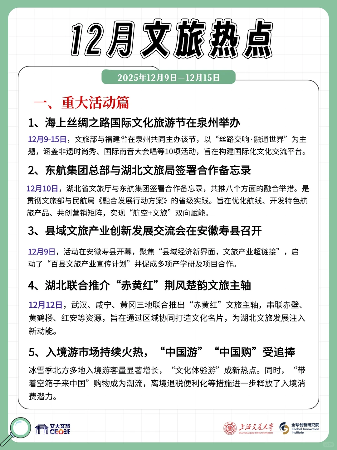 12月16日‖文旅资讯速递